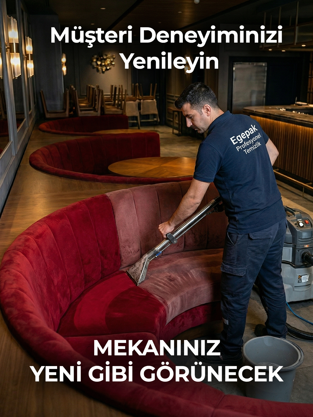 Cafe ve Restoran Koltuk Yıkama